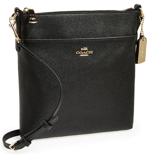 12 x 11 sale cheap black leather new coach bag|coach black crossbody handbags.